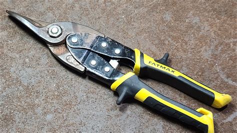 snips vs shears for metal